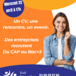 Job Dating 22 avril 2026 Sud Formation Conseil