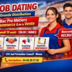 JOB DATING 19 aout : Spécial grande Distribution – Alternance – Nîmes