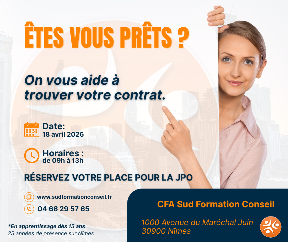 Journée Portes Ouvertes Alternance - CFA Sud Formation Conseil Nîmes